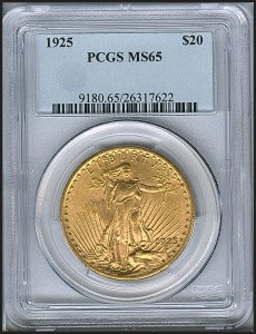 Saint-Gaudens Double Eagle, $20, 1925 - , 9180, Obverse