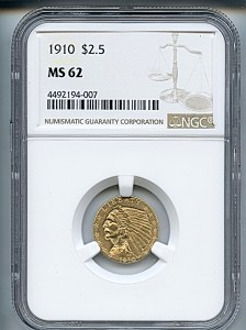 Indian Gold, $3, 1910 - , 7941, Obverse