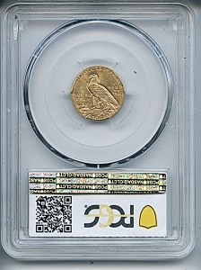 Indian Gold, $3, 1911 - , 7942, Reverse