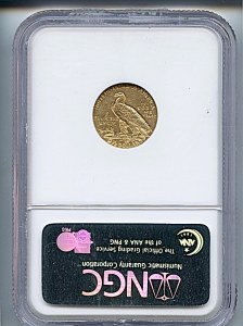 Indian Gold, $3, 1911 - D, 7943, Reverse