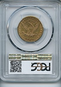 Liberty Eagle, $10, 1895 - O, 8733, Reverse