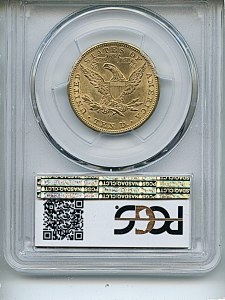 Liberty Eagle, $10, 1903 - O, 8753, Reverse