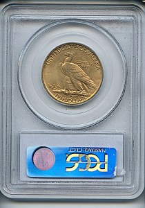 Princess Eagle, $10, 1907 - , 8852, Reverse