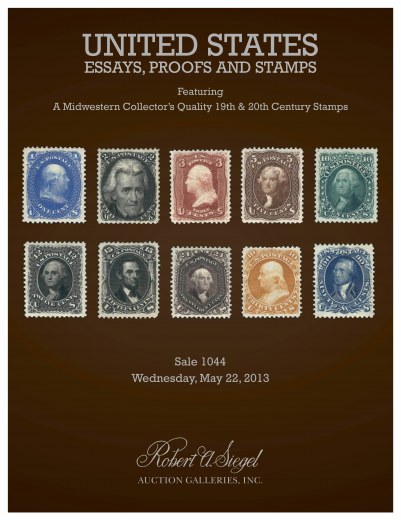 Catalog Cover Sale no. 1044 — Siegel Auction Galleries