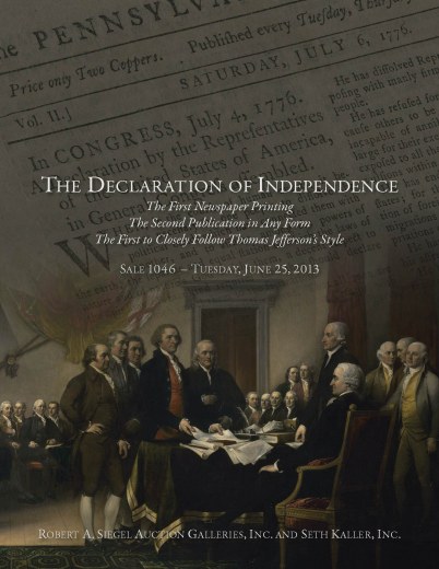 Catalog Cover Sale no. 1046 — Siegel Auction Galleries