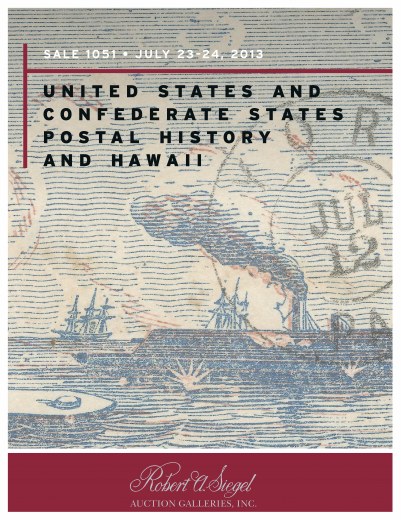 Catalog Cover Sale no. 1051 — Siegel Auction Galleries