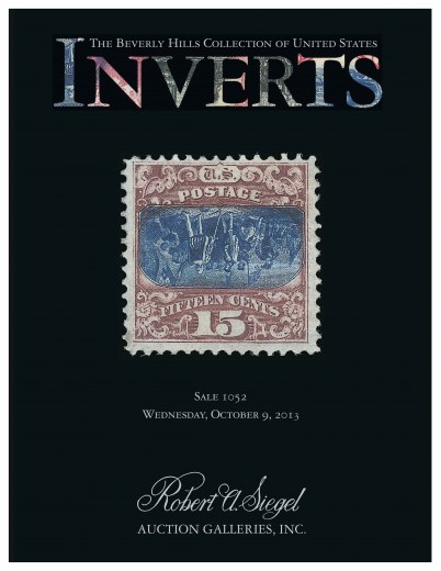 Catalog Cover Sale no. 1052 — Siegel Auction Galleries