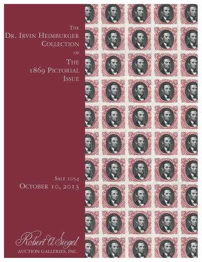 Catalog Cover Sale no. 1054 — Siegel Auction Galleries