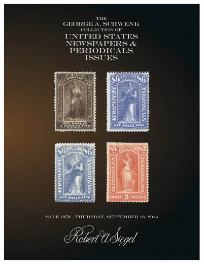 Catalog Cover Sale no. 1079 — Siegel Auction Galleries
