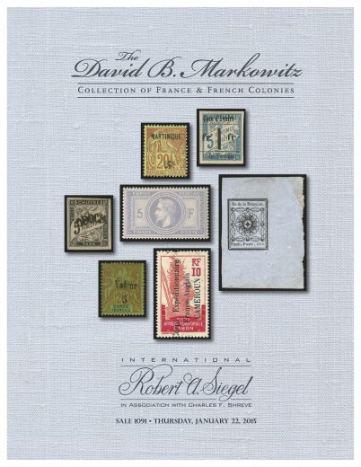 Catalog Cover Sale no. 1091 — Siegel Auction Galleries