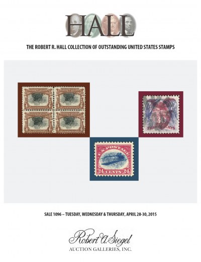 Catalog Cover Sale no. 1096 — Siegel Auction Galleries