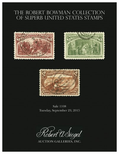Catalog Cover Sale no. 1108 — Siegel Auction Galleries