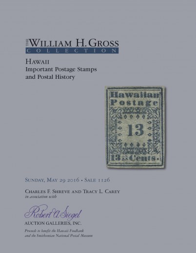 Catalog Cover Sale no. 1126 — Siegel Auction Galleries