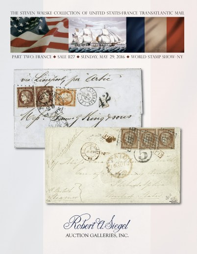 Catalog Cover Sale no. 1127 — Siegel Auction Galleries