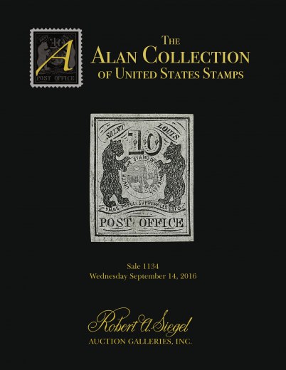 Catalog Cover Sale no. 1134 — Siegel Auction Galleries