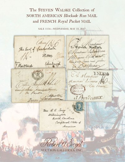 Catalog Cover Sale no. 1154 — Siegel Auction Galleries