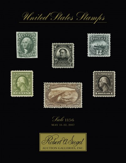 Catalog Cover Sale no. 1156 — Siegel Auction Galleries
