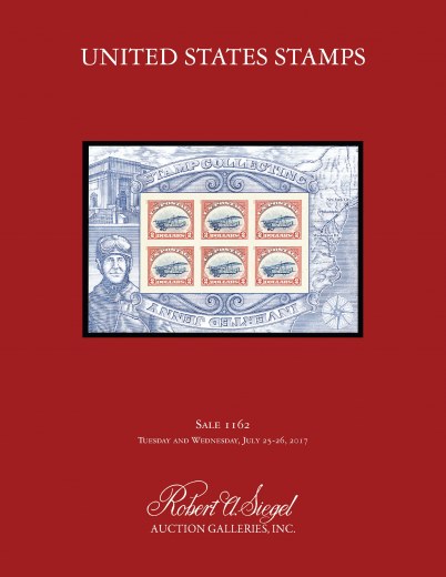 Catalog Cover Sale no. 1162 — Siegel Auction Galleries