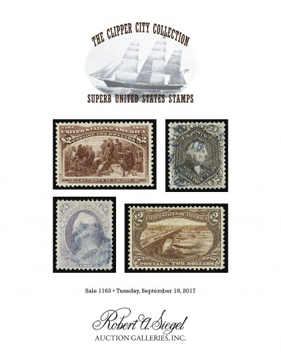 Catalog Cover Sale no. 1163 — Siegel Auction Galleries