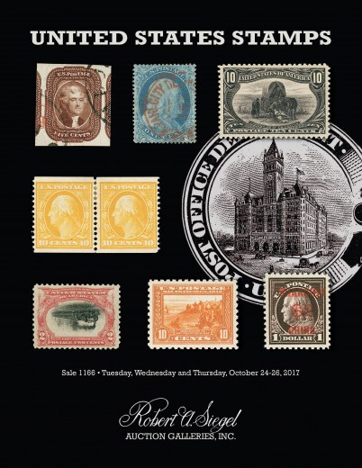 Catalog Cover Sale no. 1166 — Siegel Auction Galleries