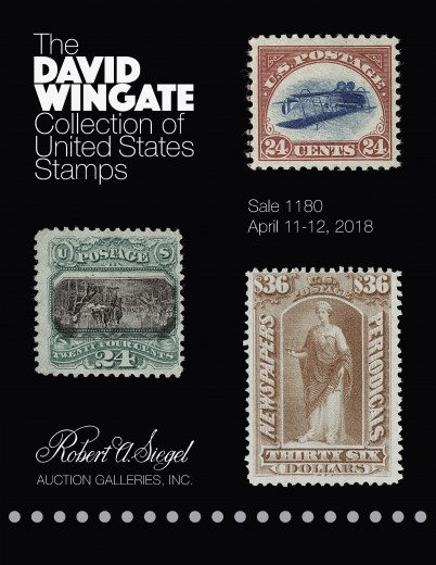 Catalog Cover Sale no. 1180 — Siegel Auction Galleries