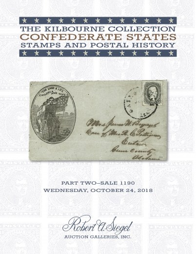 Catalog Cover Sale no. 1190 — Siegel Auction Galleries