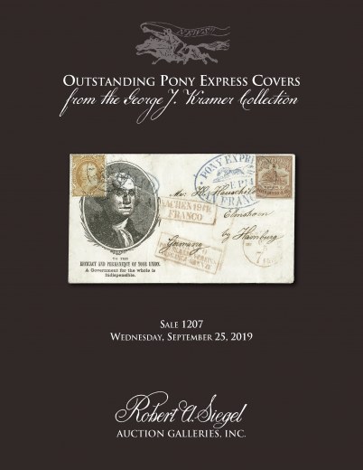 Catalog Cover Sale no. 1207 — Siegel Auction Galleries