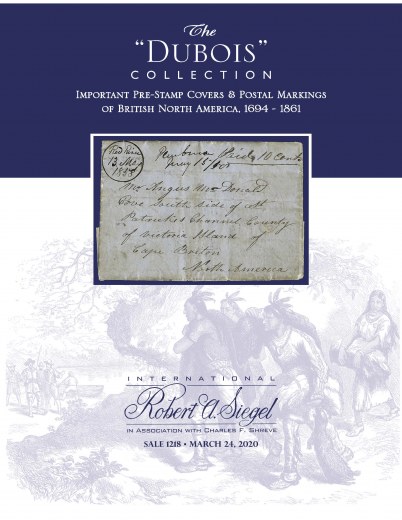 Catalog Cover Sale no. 1218 — Siegel Auction Galleries