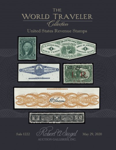 Catalog Cover Sale no. 1222 — Siegel Auction Galleries