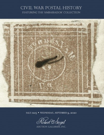 Catalog Cover Sale no. 1225 — Siegel Auction Galleries