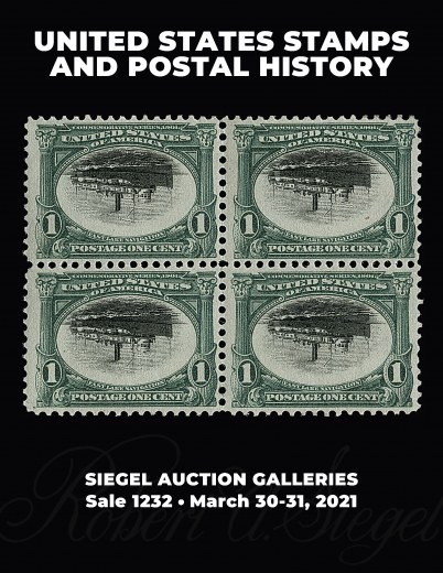 Catalog Cover Sale no. 1232 — Siegel Auction Galleries