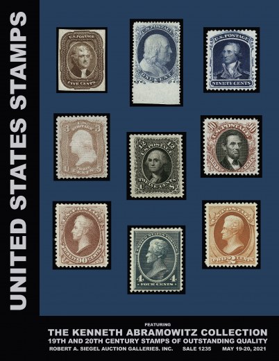 Catalog Cover Sale no. 1235 — Siegel Auction Galleries