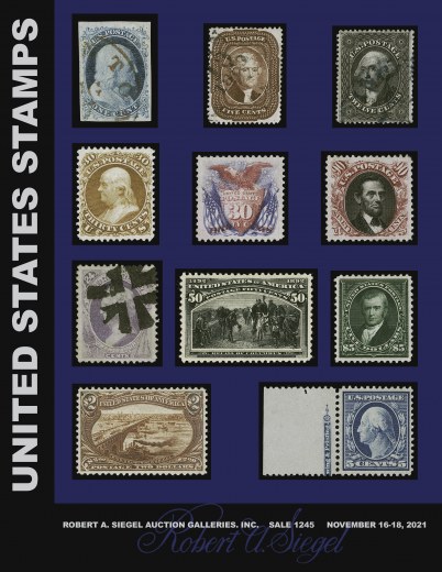 Catalog Cover Sale no. 1245 — Siegel Auction Galleries