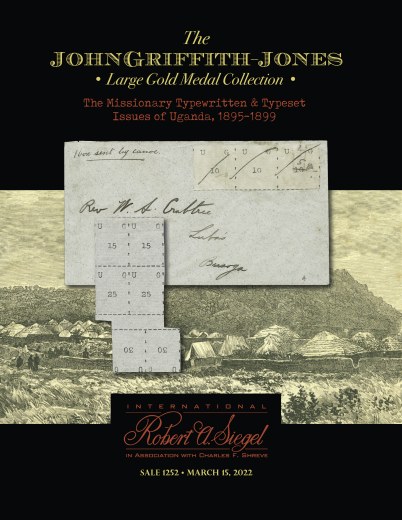 Catalog Cover Sale no. 1252 — Siegel Auction Galleries