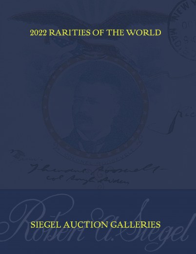 Catalog Cover Sale no. 1260 — Siegel Auction Galleries