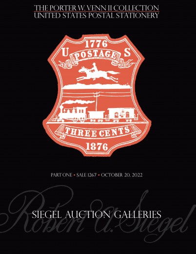 Catalog Cover Sale no. 1267 — Siegel Auction Galleries