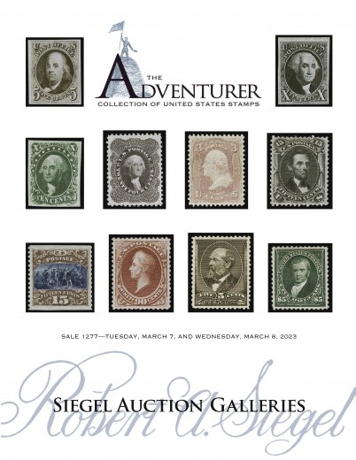 Catalog Cover Sale no. 1277 — Siegel Auction Galleries