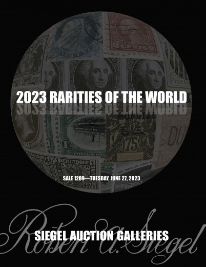 Catalog Cover Sale no. 1289 — Siegel Auction Galleries