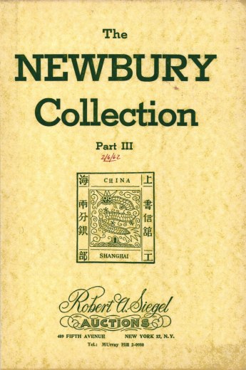 Catalog Cover Sale no. 247 — Siegel Auction Galleries