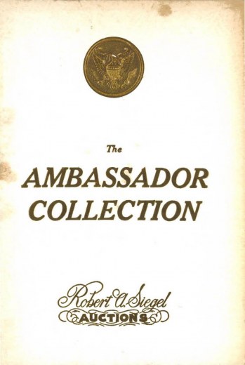 Catalog Cover Sale no. 300 — Siegel Auction Galleries