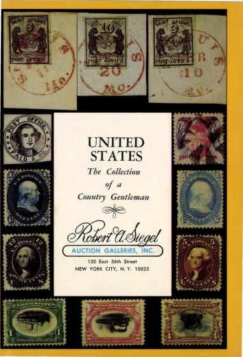 Catalog Cover Sale no. 422 — Siegel Auction Galleries