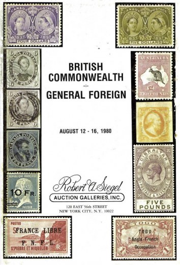 Catalog Cover Sale no. 566 — Siegel Auction Galleries