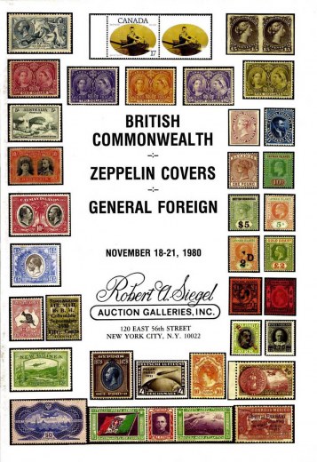 Catalog Cover Sale no. 572 — Siegel Auction Galleries