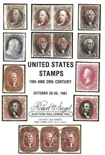 Catalog Cover Sale no. 588 — Siegel Auction Galleries