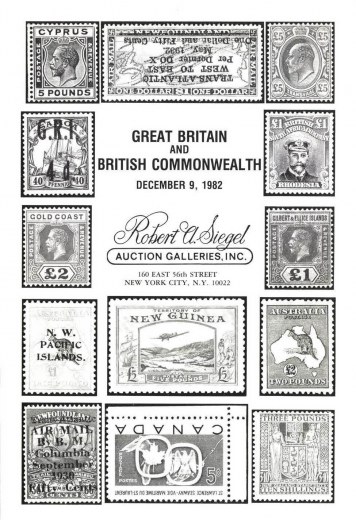 Catalog Cover Sale no. 610 — Siegel Auction Galleries