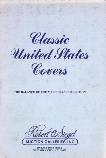 Catalog Cover Sale no. 615 — Siegel Auction Galleries