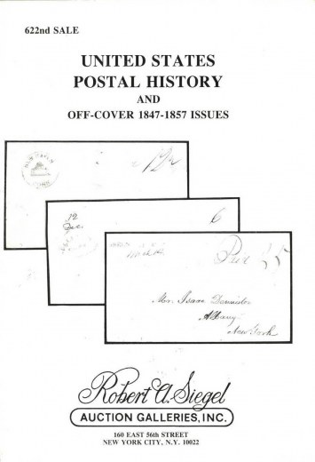 Catalog Cover Sale no. 622 — Siegel Auction Galleries