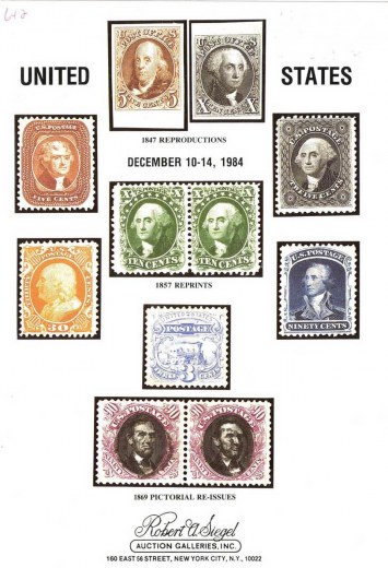 Catalog Cover Sale no. 642 — Siegel Auction Galleries