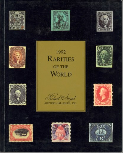 Catalog Cover Sale no. 745 — Siegel Auction Galleries