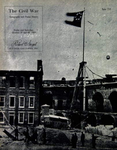 Catalog Cover Sale no. 753 — Siegel Auction Galleries